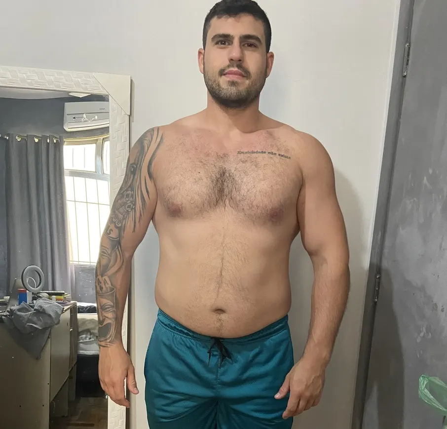 Eu antes, 118kg