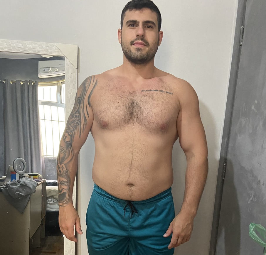 Eu antes, 118kg